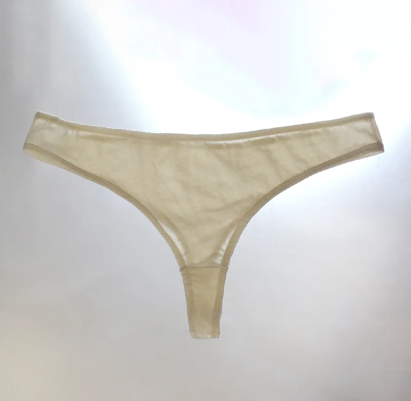 100% Organic Cotton Thong Panties