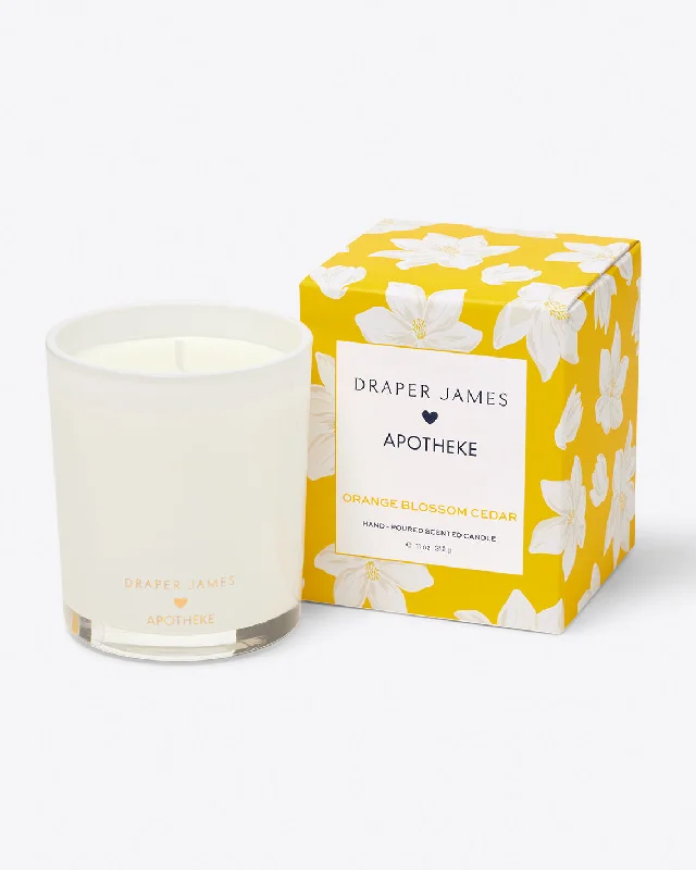 DJ x Apotheke Candle in Orange Blossom Cedar