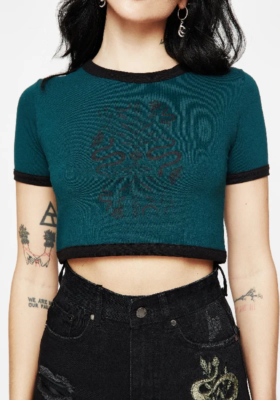 dominion-snake-print-crop-baby-tee