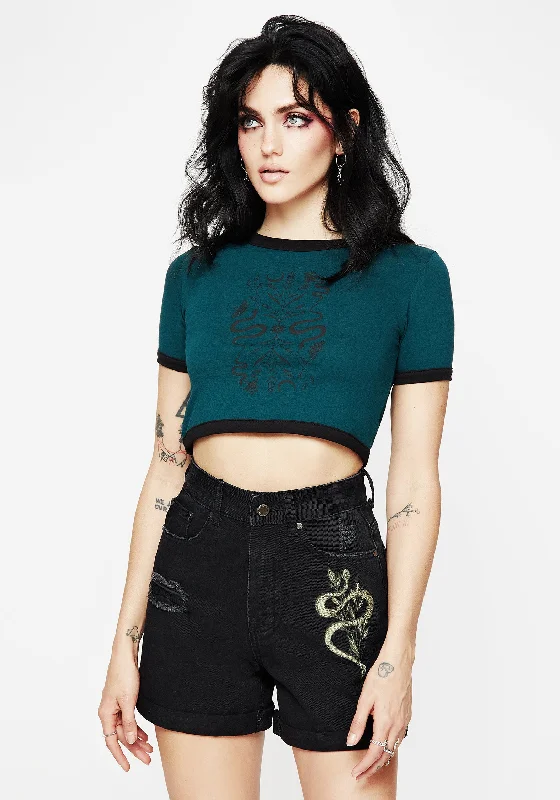 dominion-snake-print-crop-baby-tee