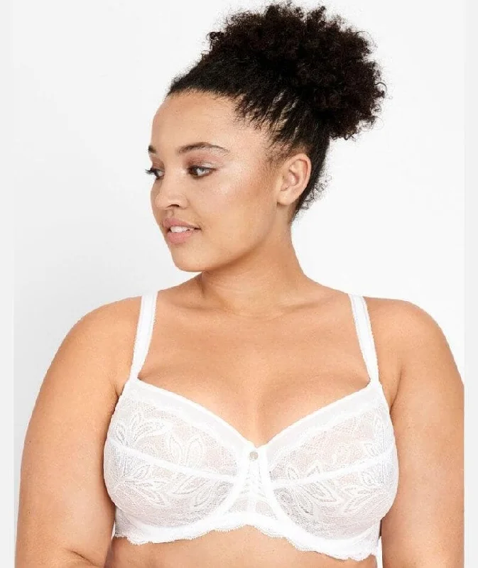 Berlei Luxury Lace Classic Non-Contour Bra - White