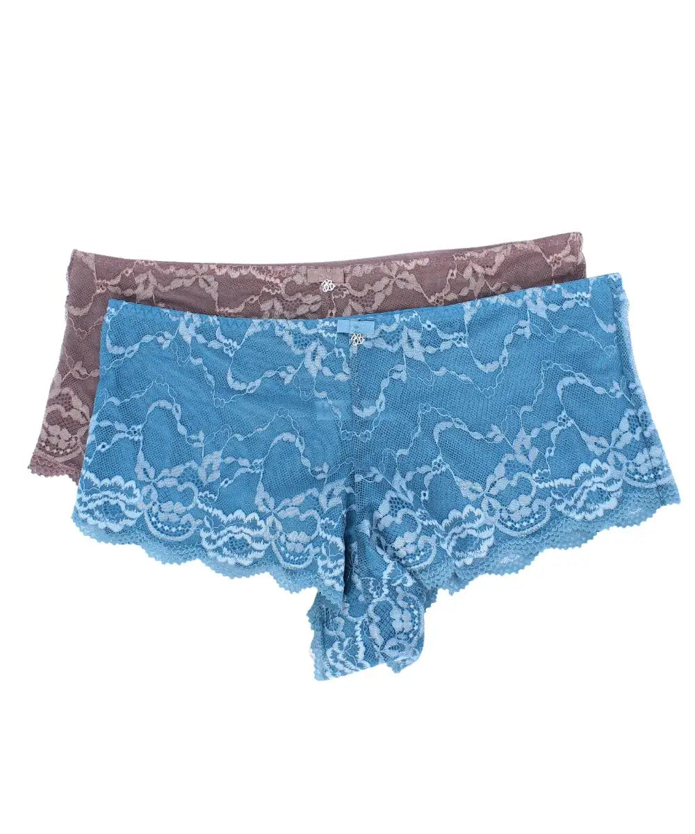 Ladies 2 Pack Boyleg Underwear