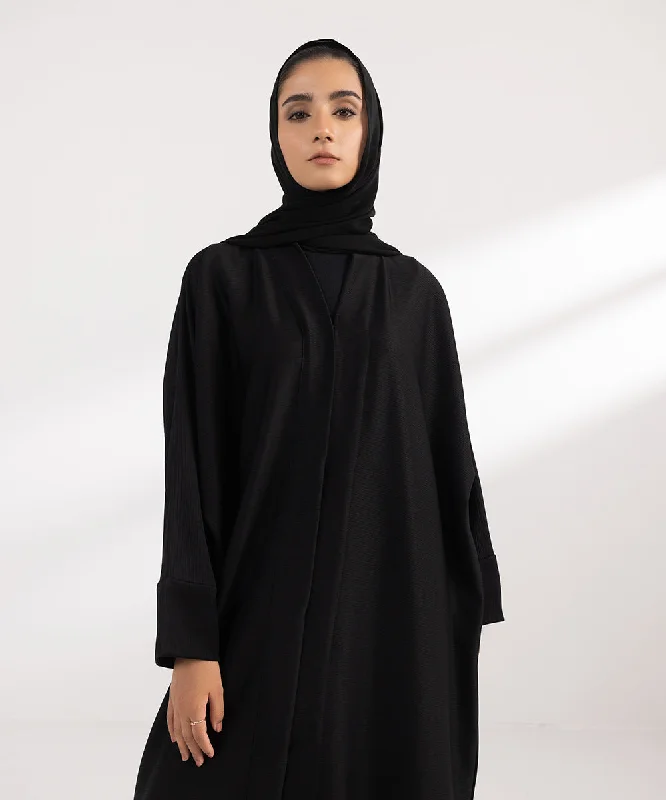 Front Open Abaya Set