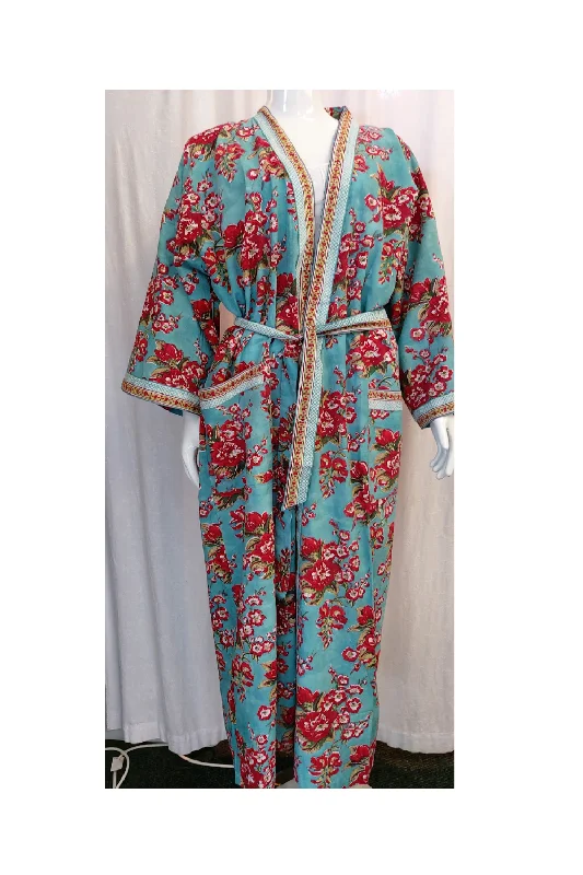 Anokhi Robes Maxi Teal