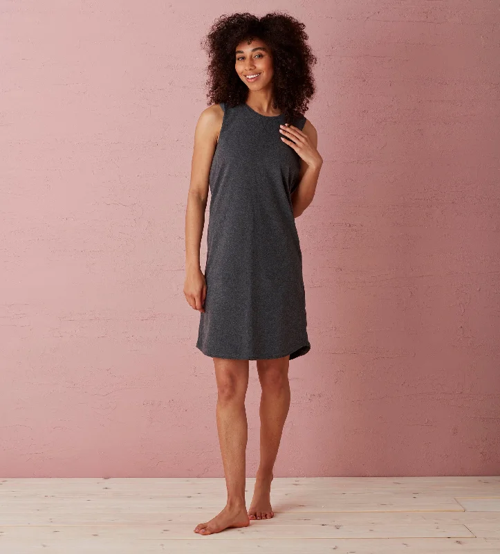 Charcoal Hazel Organic Cotton Nightie