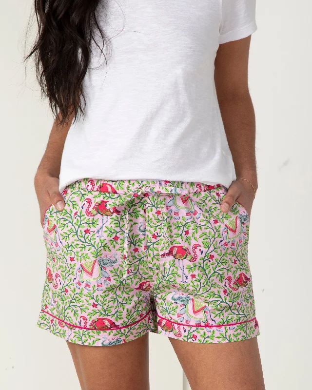 Flamenco - PJ Shorts - Rose Garden