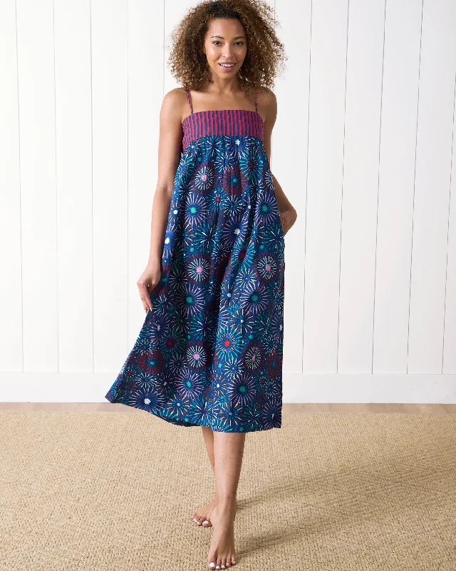 Sparks Fly - Daydream Nightgown - Navy