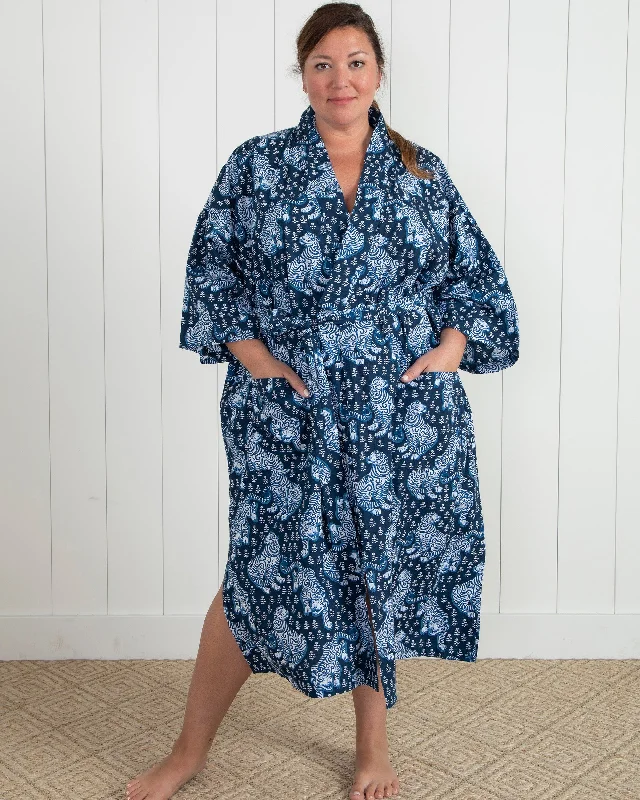 Tiger Queen - Robe - Navy