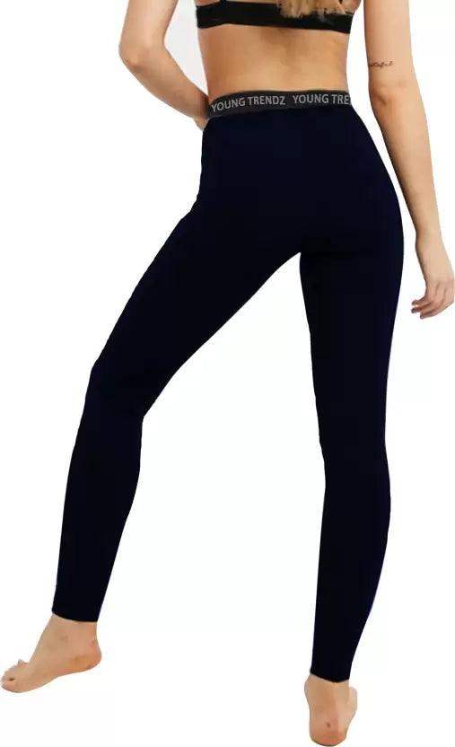 Thermal Tights for Winter Stretchable - Navy