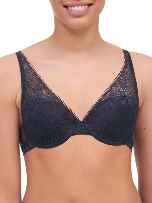 Day To Night Plunge Spacer Bra - Deep Grey