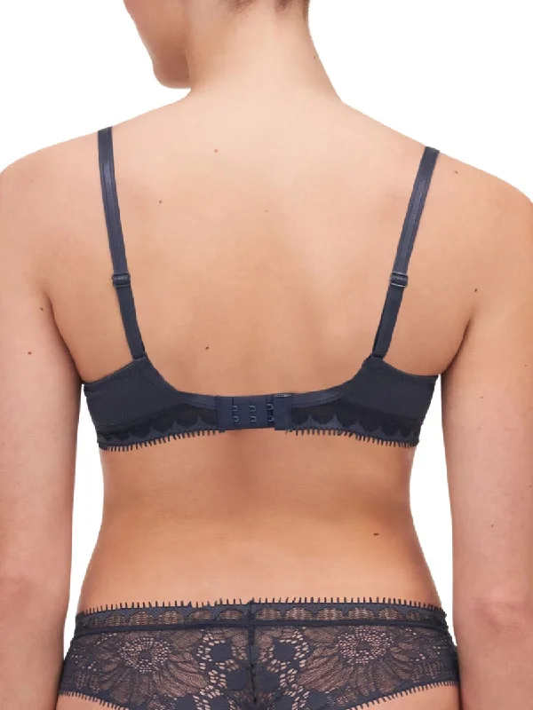 Day To Night Plunge Spacer Bra - Deep Grey