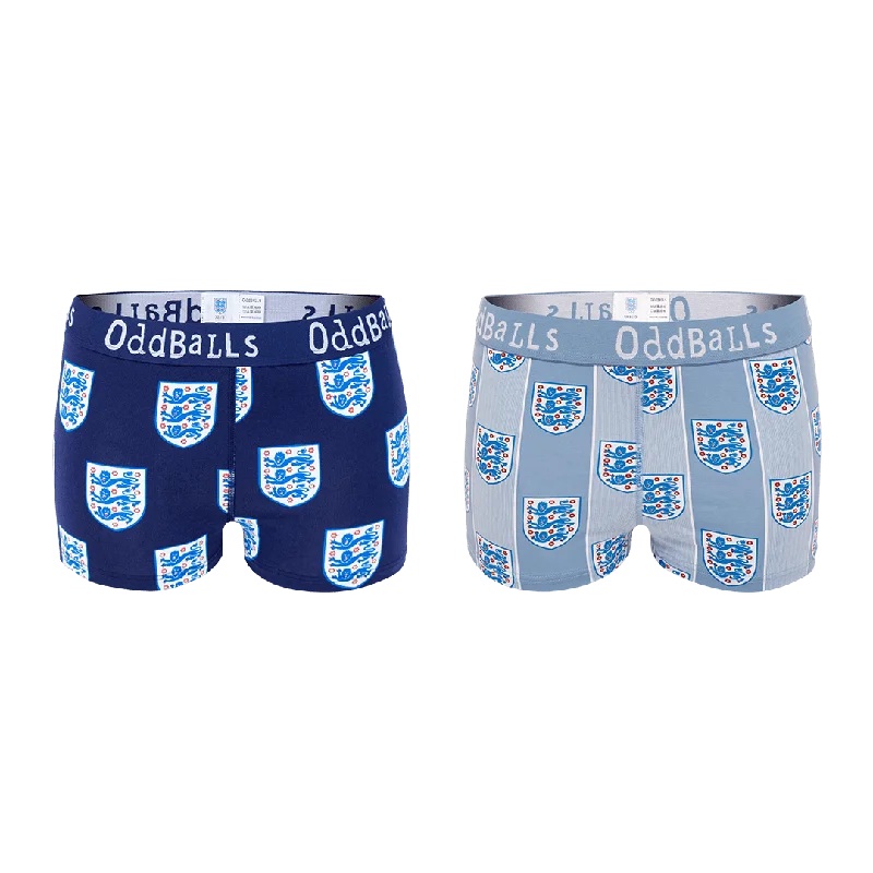 England FA Classic & Away Bundle - Ladies Boxers 2 Pack Bundle