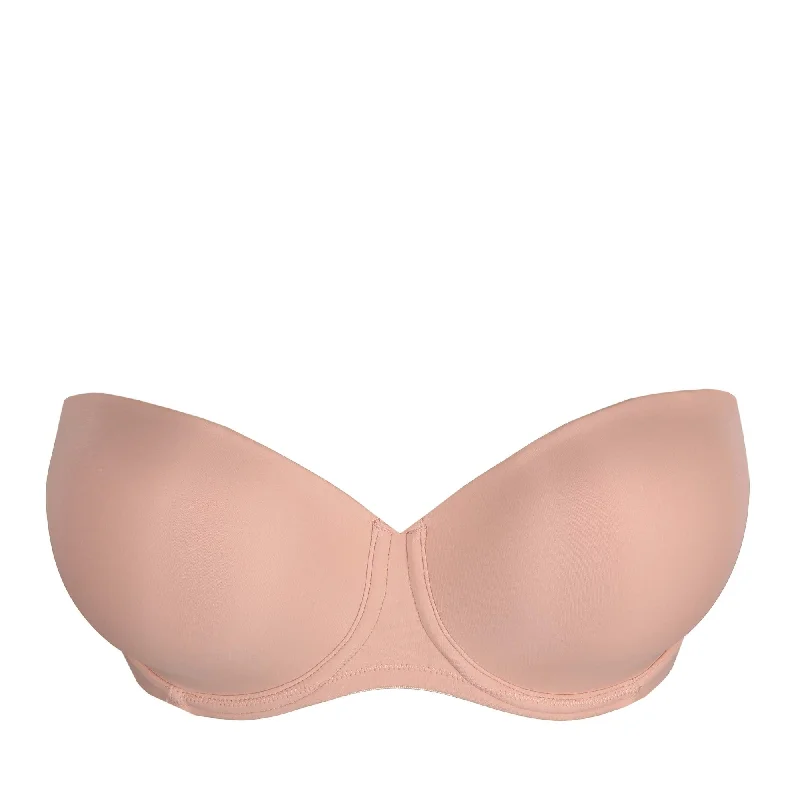 Figuras Padded Bra Strapless In Powder Rose - PrimaDonna