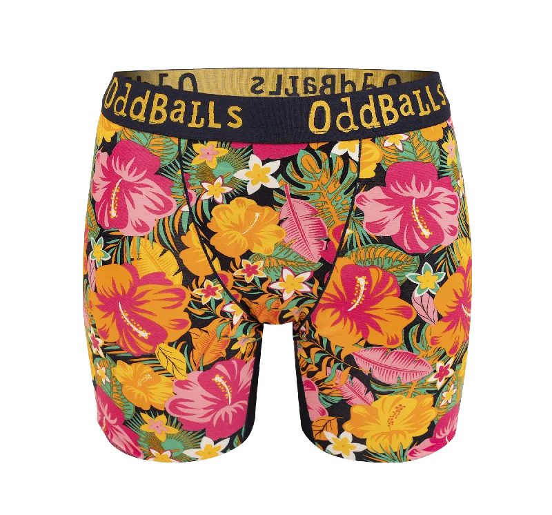 Hibiscus - Ladies Bamboo Boxers