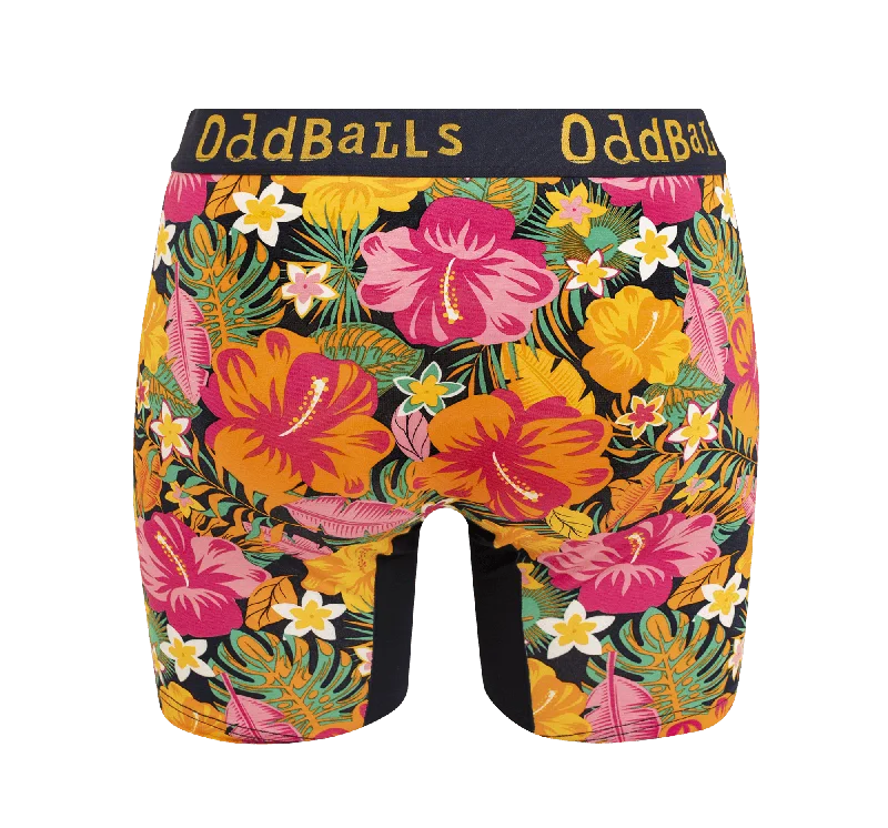 Hibiscus - Ladies Bamboo Boxers