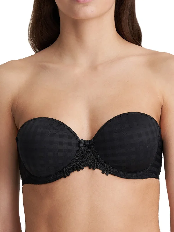 Avero Padded Strapless Bra - Black