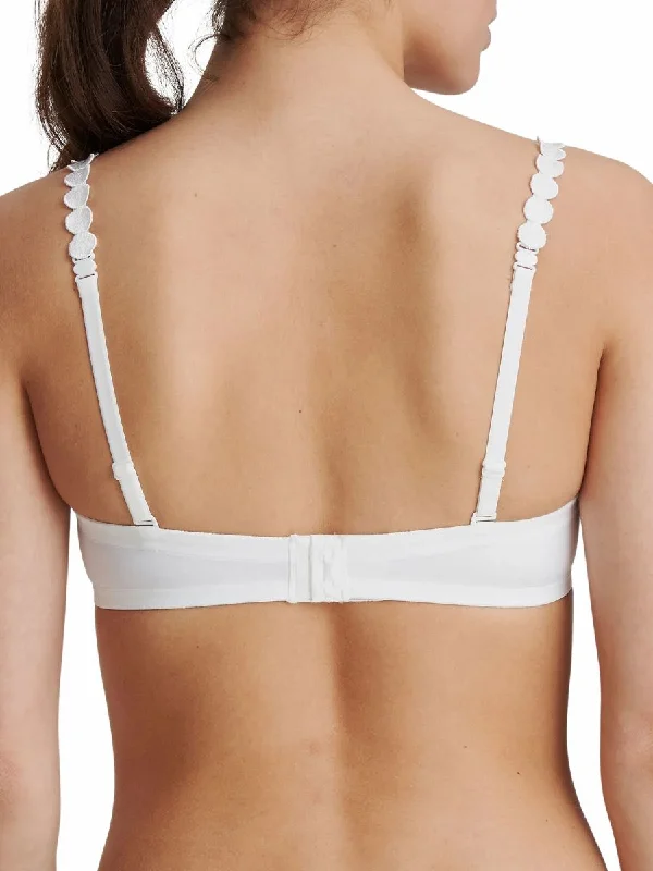 Tom Padded Strapless Bra - White