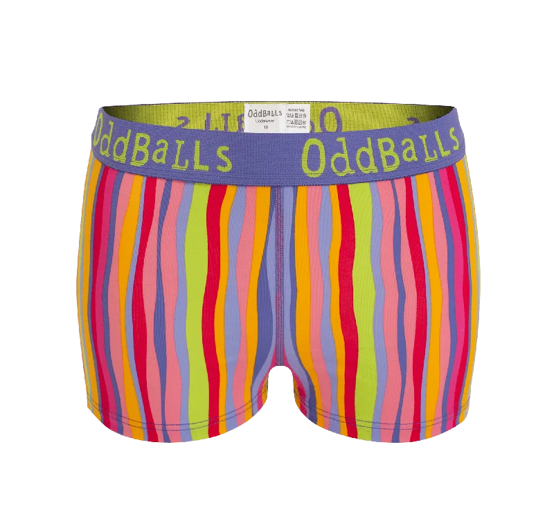 Multicolour Bundle - Ladies Boxers 3 Pack Bundle