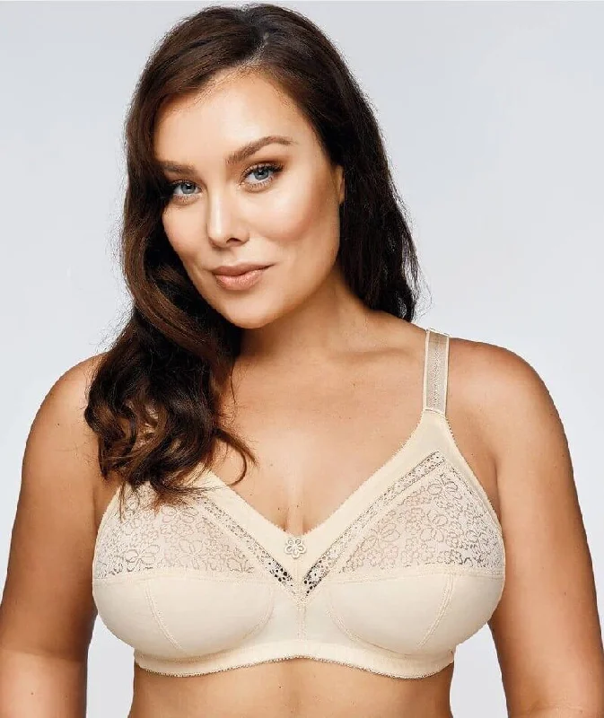 Playtex Fits Beautifully Wire-free Bra - Beige