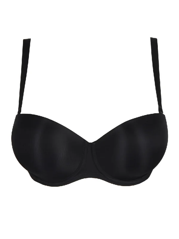 Figuras Padded Strapless Bra - Charcoal