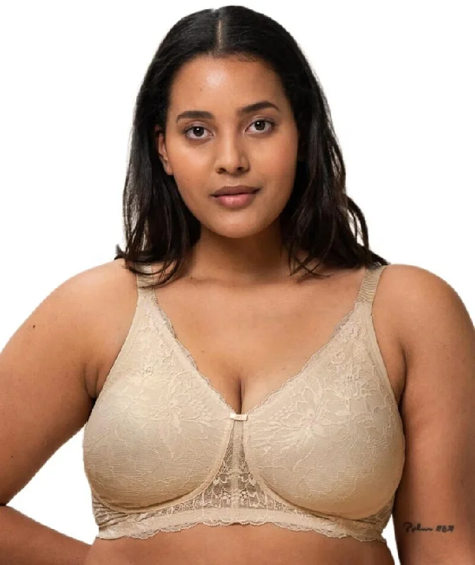 Triumph Amourette Charm Lace Wire-free Bra - Creamy Dream