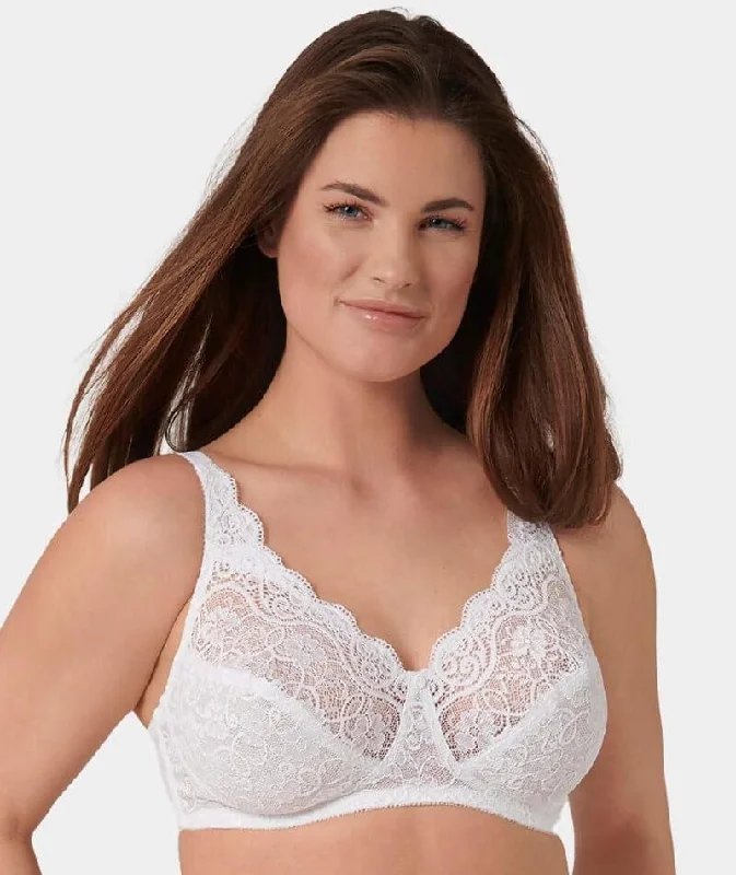 Triumph Amourette 300 Wire-Free Bra - White