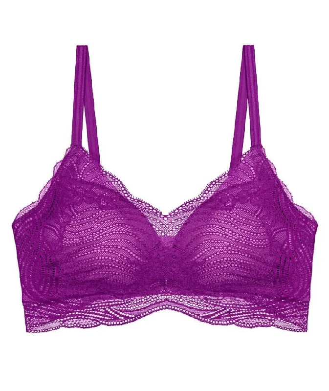 Triumph Lift Smart Padded Wire-free Bra - Purple