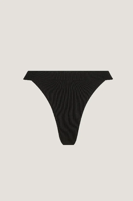 BLAIR CHEEKY ORGANIC COTTON BRIEF - BLACK