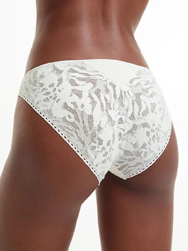 Calvin Klein | Soft Lace Bikini Brief | Ivory