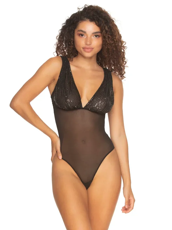 Covet Sequins Bodysuit