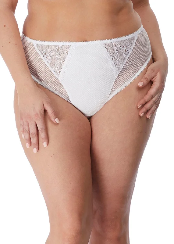 Charley High Leg Brief - White