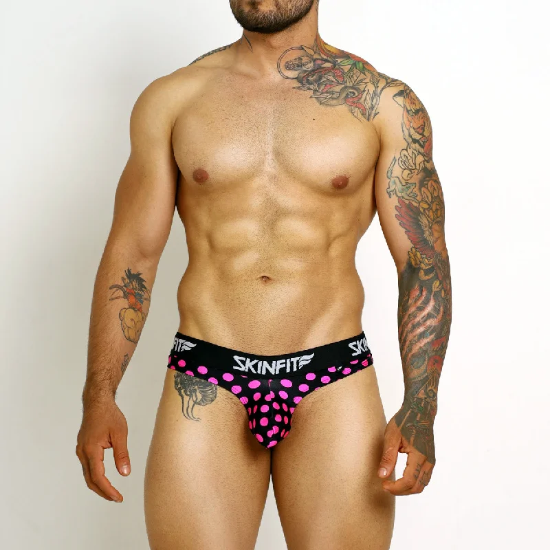 *HOLLY PINK DOTS  BULGE THONG