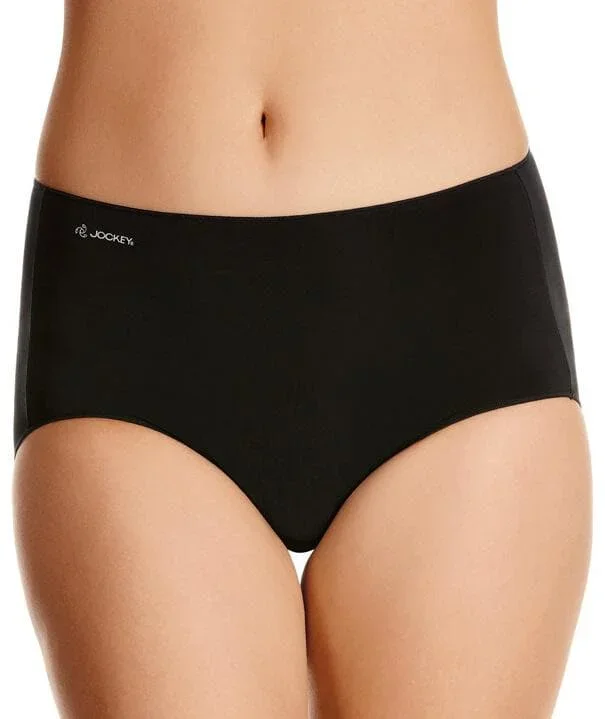 Jockey No Panty Line Promise Tactel Full Brief - Black