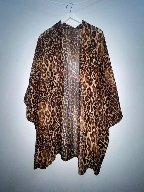 KIMONO ROBE | LEOPARD | SAMPLE SALE