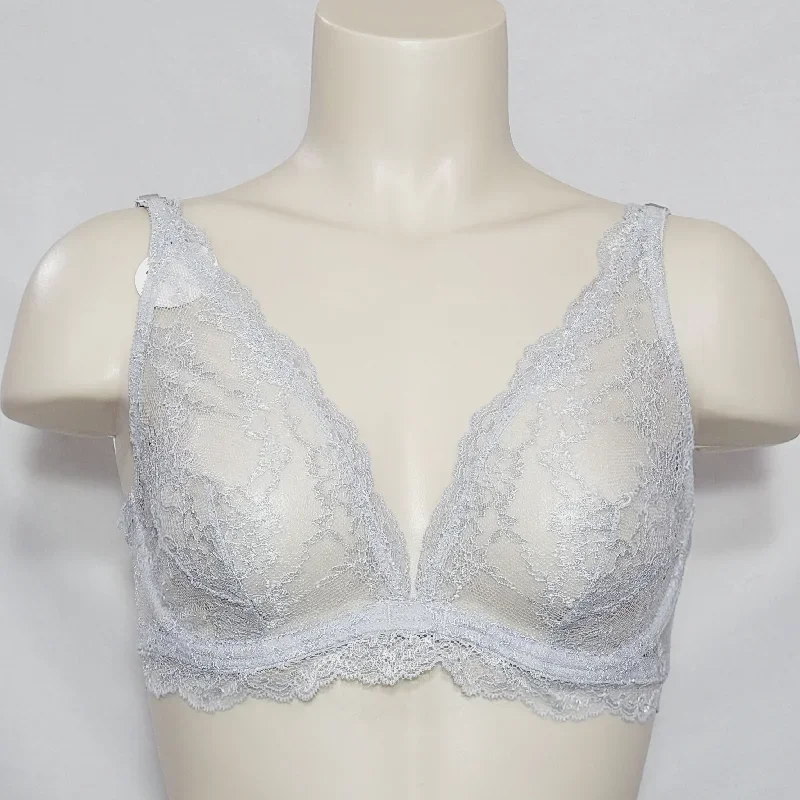 Le Mystere 4499 Perfect 10 Underwire Bralette 34C Frost Gray NWT