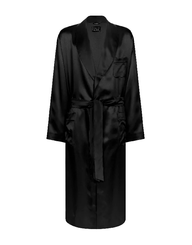 SILK SATIN ROBE | DOLCE & GABBANA