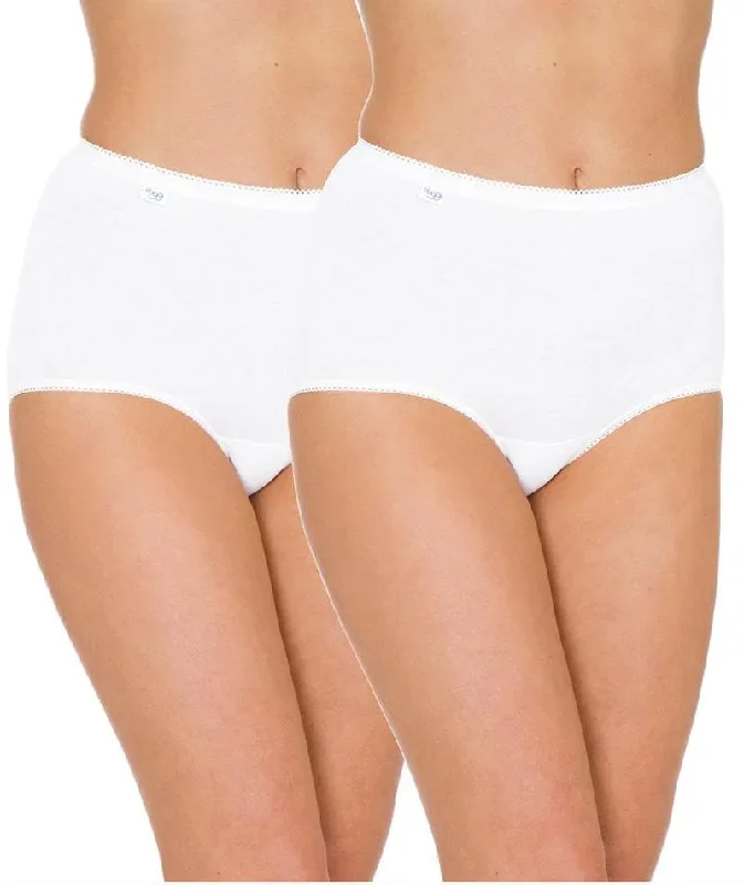 Sloggi Maxi Brief 2 Pack - White