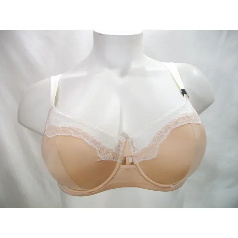 Unveiled by Felina 110059 Entre-Doux Unlined UW Bra 34DDD Sugar Baby White