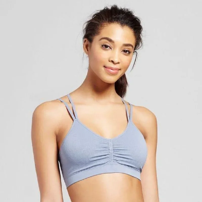 xhilaration-strappy-back-jacquard-bralette-size-small-slate-gray